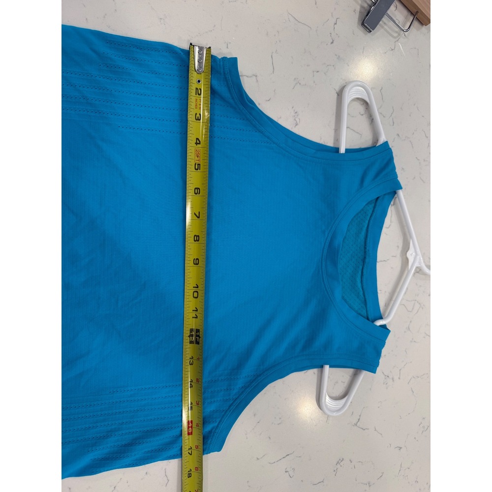 Lululemon Swiftly Tech High-Neck Tank Top 2.0 Blue Size 4 Athletic Workout - Picture 3 of 5